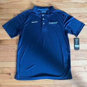 NWT Men’s Bauer Active Polo Size Large Navy
